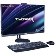 Resim Turbox TAX1140 i5-14400 8 GB 512 GB M.2 NVMe SSD 27" Free Dos FHD AIO Masaüstü Bilgisayar 
