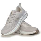 Resim Jump 32751 Bej Kadın Günlük Memory Taban Sneaker Spor Ayakkabı 