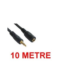 Resim Kulaklik Uzatma Kablosu Ses 3.5Mm 10 Metre 