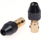 Resim 2mm-5mm Evrensel Küçük Elektronik Matkap Ucu Kavrama Mini Chuck Alet Seti Montaj Kelepçesi Çok Fonksiyonlu Mikro Elektrikli Matkap Chuck 