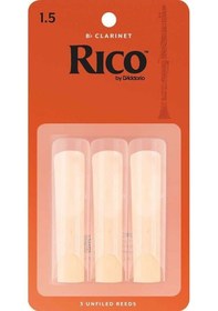 Resim D'Addario Woodwinds Rico RCA0315 Sib Klarnet Kamışı (3 lü) No:1,5 