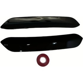 Resim Hightower Vw Golf 7 Mk7 7.5 R Gtı Parçalı 2 Adet Parlak Siyah Karbon Fiber Spoiler 