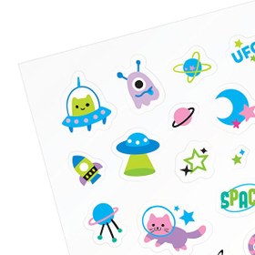 Resim Ooly Stickiville Çıkartmalar - Space Buddies 