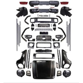 Resim Oled Garaj Mercedes W463 İçin Uyumlu G63 Body Kit Full Set 2004-2018 