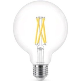 Resim Philips Led Classic 60w G93 E27 Kısılabilir Filament Glob Wgd90 Çok Renkli 