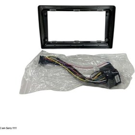 Resim Kia Sportage 2005-2009 9'' Multimedya Çerçevesi Yüksek Kalite 