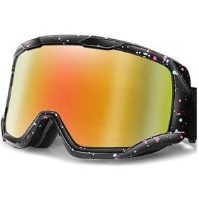Resim Kar Kayak Gözlüğü Kış Buğu Önleyici Açık Snowboard Geçirmez Bisiklet Gözlüğü Ç Ys15 Ys15 Çok Renkli 