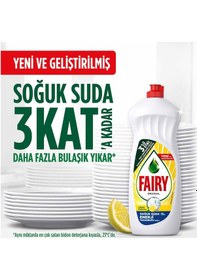 Resim Fairy Limon Kokulu Sıvı Bulaşık Deterjanı 2 x 1500 ML 