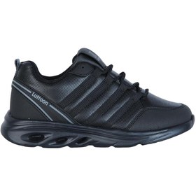 Resim LUTTOON Prt-4138 Siyah Erkek Sneaker Spor Ayakkabı 