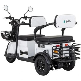 Resim Mondial E-Mon Mona Beyaz Elektrikli Motosiklet 150 kg Taşıma Kapasitesi ile Üstün Konfor 