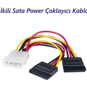 Resim SpeedUF Sata Power Kablosu 2 Li 15Cm Çoklayıcı 