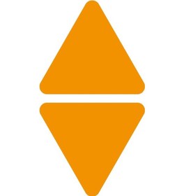 Resim Sarı Reflective Reflektif 2'li Üçgen Sticker Paketi Otomobil Motosiklet Reflektif Parlayan Sticker Etiket Modeli 