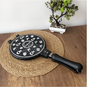 Resim Lezzetli ve Pratik Döküm Waffle, Şık Bakalit Saplı, Mutfağınıza Şıklık Katın 