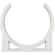 Resim Kosona Su Arıtıcı Filtre Elemanı Sabitleme Klipsi - 200g-400g Membran Kabuğu, 10-11 İnç Filtre Uyumlu Büyük Tekli Klip Beyaz 