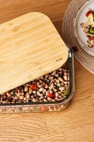 Resim Emsan Naturel 1520 ml Borosilikat Saklama Kabı 