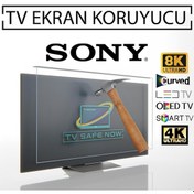 Resim Tvsafenow Sony Uyumlu KD-85ZG9 85'' İnç 216 Ekran Sony Uyumlu TV Ekran Koruyucu 