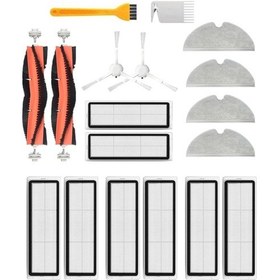 Resim Xiaomi 1C Vacuum Mop (Stytj01Zhm) Uyumlu Fırça Filtre Mop-18 Parç 