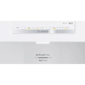 Resim Bosch KGN55VWE0N Beyaz Alttan Donduruculu Buzdolabı 375 lt E Enerji Sınıfı 186X70 cm 