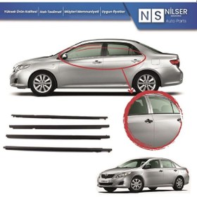 Resim Toyota Corolla Uyumlu Dis Cam Siyirici Fitil Takimi 2007-2012 531003387 