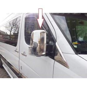 Resim EBAL OTO AKSESUAR Mercedes Sprinter W906 Krom Ayna Kapağı 2 Prç. 2006-2018 P.çelik 