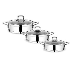 Resim Fms Silindir 6 Parça Çelik Omlet Set Metal 5009 