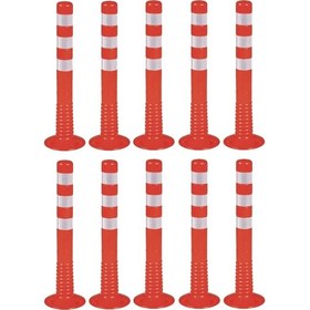 Resim Lorex Lr-0125 75 CM Şerit Ayırıcı İleri Trafik Delinatör 10'lu 