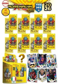 Resim Panini Adrenalyn Fifa 365 - 2026 Official Trading Card Futbolcu Kartları - 16 Paket 96 Kart 