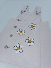 Resim Kız Çocuk Papatyalı Jile Açık Pembe 