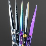 Resim 6.5 İnçlik Sivri Saç Makası, Çok Renk Seçeneğiyle, Erkekler ve Kadınlar İçin Saç Kesicileri, Salonlar ve Ev Kullanımı İçin İdeal 