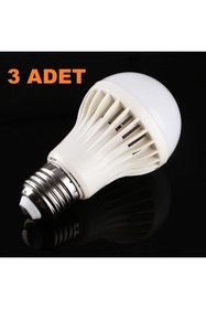 Resim renn 9w Enerji Tasarruflu Led Ampul ( 3 Adet ) 