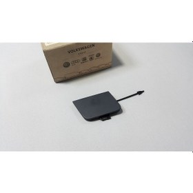 Resim Audi A3 8p 2003-2008 Ön Tampon Çeki Kapağı 