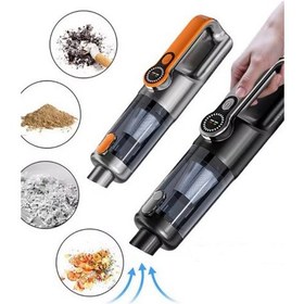 Resim Araç İçi Uyumlu Şarjlı El Süpürgesi Dar Alan Temizlik Aparatlı 