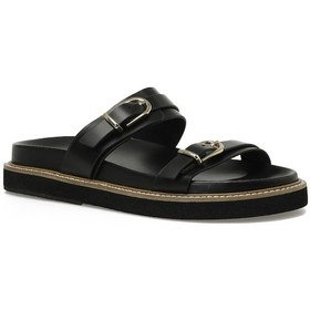 Resim Nine West Hermına 5fx Siyah Kadın Terlik 000000000101944627 Siyah 