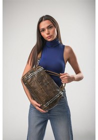 Resim Ççs 18068 Kadın Omuz Çantası Kahve 