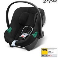 Resim Cybex Aton B2 I-Size Adac Ödüllü 0-13 KG Bebek Ana Kucağı Volcano Black 