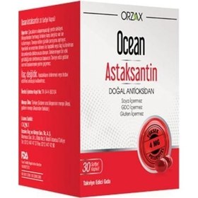 Resim Ocean Astaksantin 30 Kapsül 