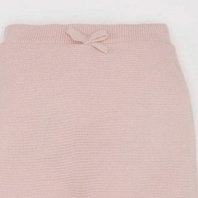 Resim DeFacto Kız Bebek Patikli Beli Lastikli Basic Düz Triko Pantolon C9758A524WNPR345 