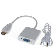 Resim HDMI TO VGA SES AKTARIM DAHİL - HDMI TO VGA ÇEVİRİCİ DÖNÜŞTÜRÜCÜ Temiz Pazar