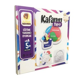 Resim Kafanın Yapısı Ahşap Oyuncak Moon Beavers™ 