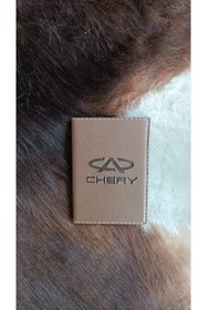 Resim EFE DERİ Chery Deri Dikişli Araç Ruhsat Kılıfı Kabı Oto Ruhsatlık Araba Ruhsat Koruyucu 