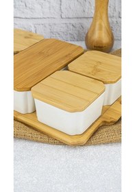 Resim Bambum Zen 11 Parça Kahvaltılık Plus Beyaz 