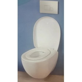 Resim Nkp Çocuk + Yetişkin Klozet Kapak Yavaş Kapanır Klozet Kapağı Kapak 