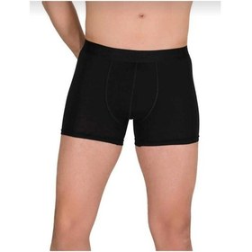 Resim Berrak 4476 Erkek Modal Likralı Boxer 6 Adet Siyah 
