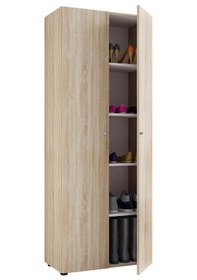 Resim İlza Ayakkabılık - Çok Amaçlı Dolap - Kiler Dolabı - 80 Cm Atlantik Çam 