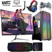 Resim İzoly Spectre Yz I5-4570 16GB 512GB SSD RX580 8GB 24'' Oyuncu Masaüstü Bilgisayarı 