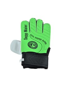 Resim 85k Dikişli Kaleci Eldiveni Yetişkin Ve Çocuk Kaleci Eldiveni 6-7-8-9-10 Numara Yeşil 