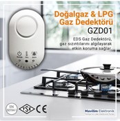 Resim EDS Gzd01 Dogalgaz Ve Lpg Gaz Dedektörü (12V) Igdaş Ve Gazmer Onaylı 