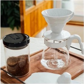Resim AyrStore Hario V60 Kahve Demleme Seti, Açık Gri 