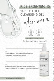 Resim SKIN401 Rice Brightening Soft Facial Cleansing Gel 200ml 