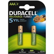 Resim DURACELL ŞARJLI 900 MA AAA İNCE KALEM PİL 2Lİ PAKET 